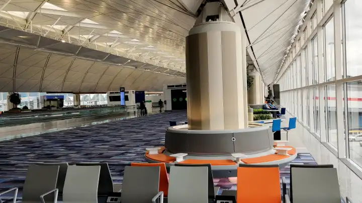 航站楼候机大厅